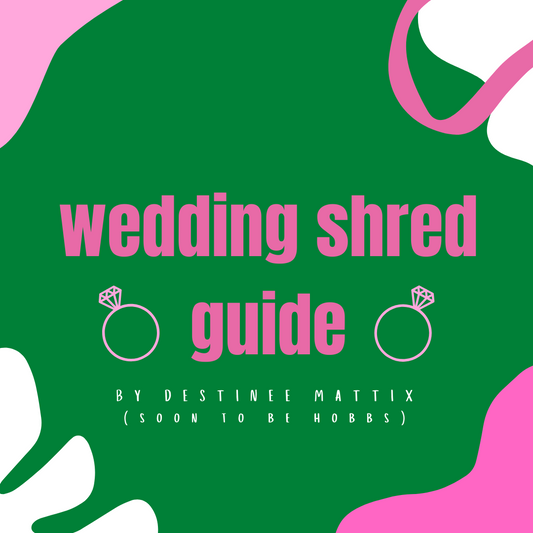 WEDDING SHRED GUIDE